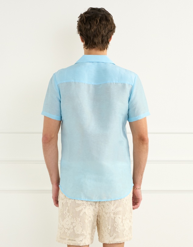 Aqua Blu Australia - Aciano Jean Short Sleeve Shirt