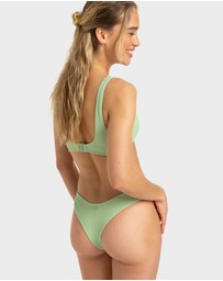 Roxy - Womens Aruba Hl Cheeky Bikini Bottom