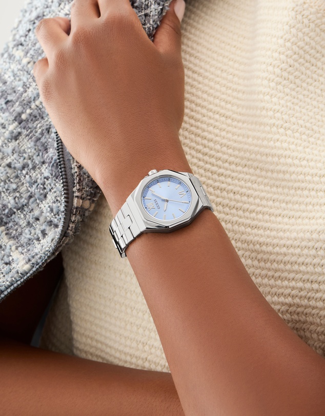 GUESS - Guess Ladies Silver Tone 34mm Analogue Watch