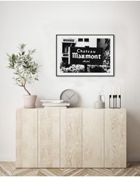 Olive et Oriel - Chateau Marmont Art Print