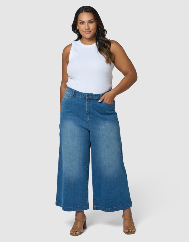 Indigo Tonic - Leigh Denim Culotte