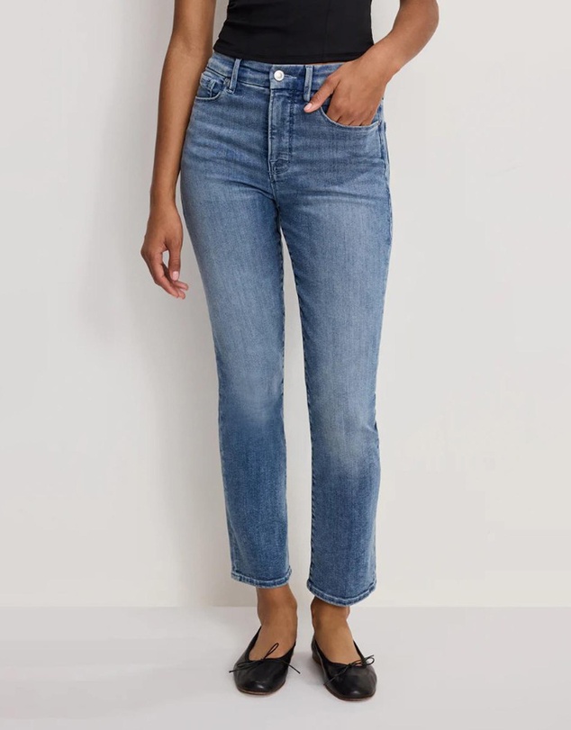 Good American - Good Legs Straight Jeans