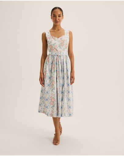 SOFT BLUE/MULTI