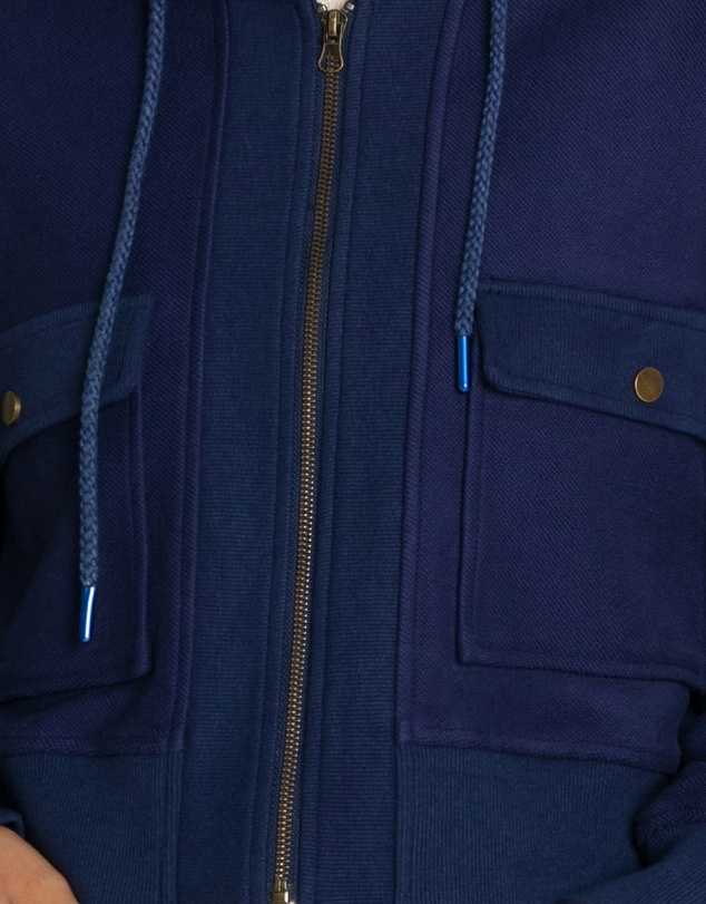 Belle & Bloom - Fireside Cropped Utility Zip Jacket