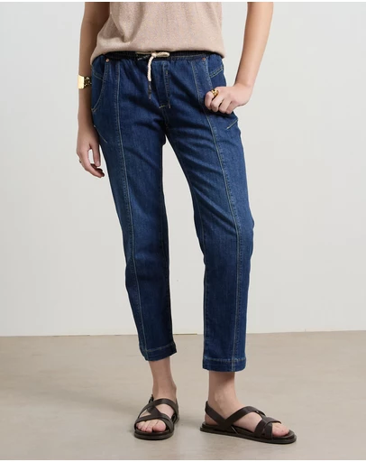 DRICOPER DENIM - Featherlight Paris Blue Stretch Pants