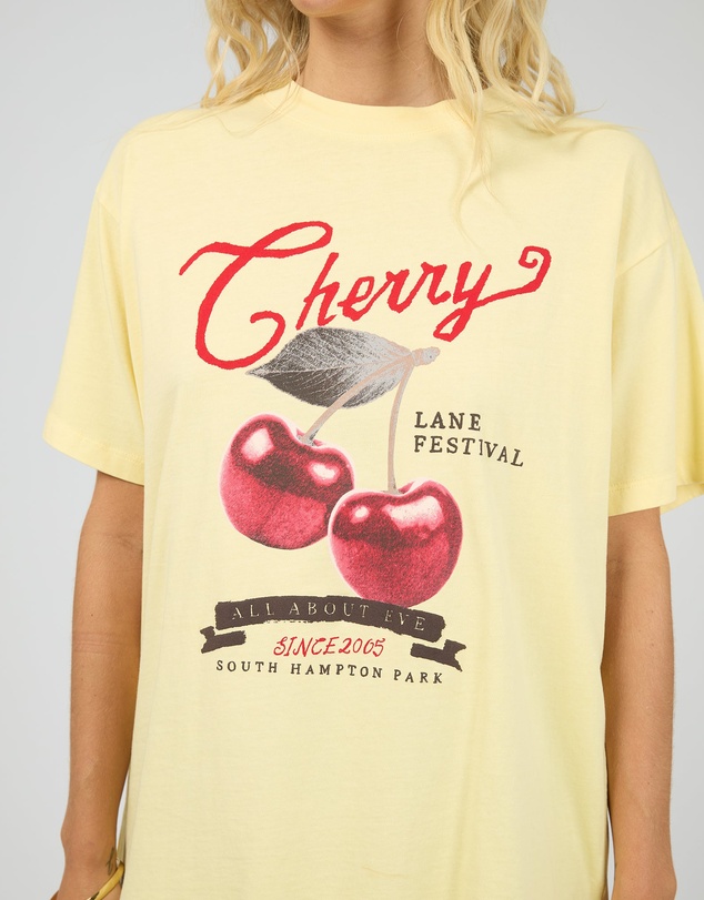 All About Eve - Pippa Relaxed Tee Yellow
