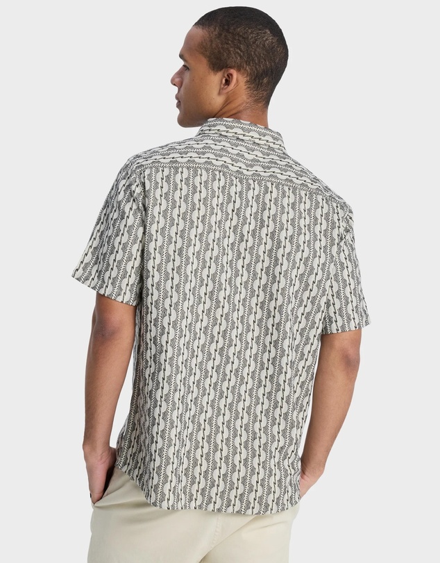Quiksilver - Mens Horizons Short Sleeve Shirt