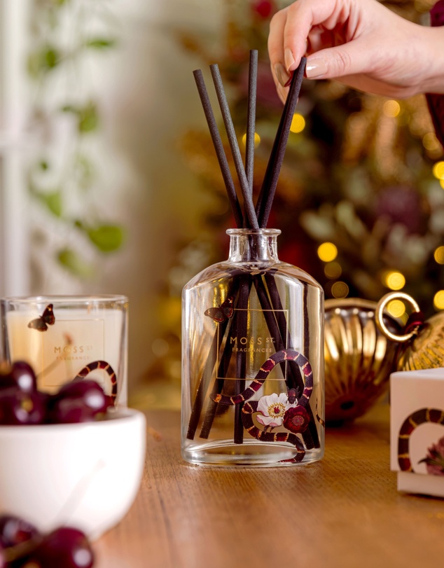 Moss St Fragrances - Black Cherry Noir Fragrance Diffuser 300ml