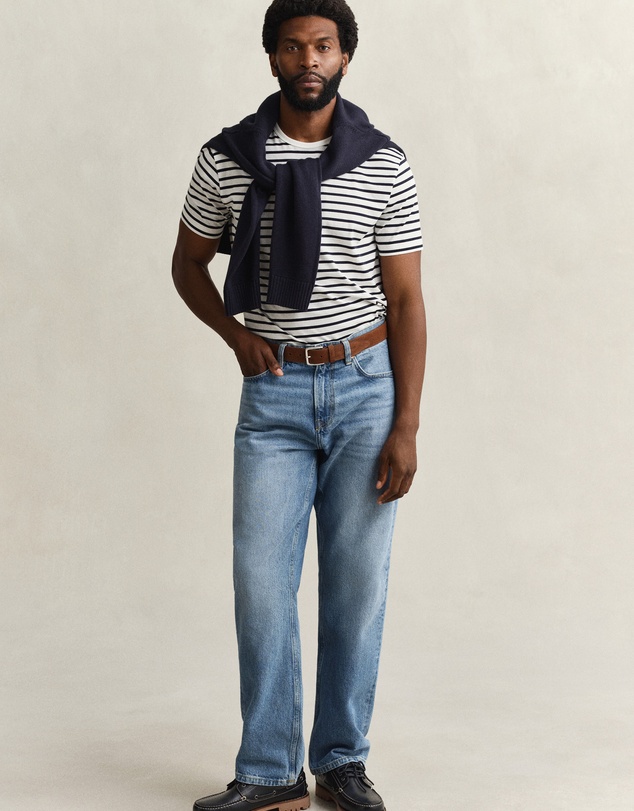 Gant - Pima Stripe T-Shirt