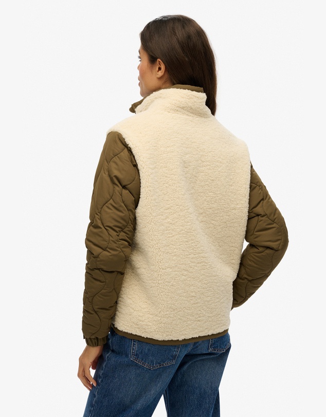 Superdry - Fleece Hybrid Jacket