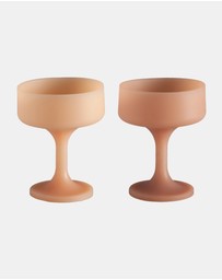 porter green - mecc | silicone unbreakable cocktail glasses