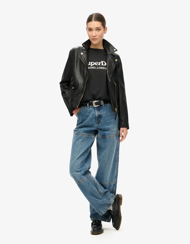 Superdry - Metallic Venue Relaxed Tee