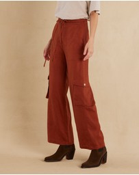 Amelius - Ciel Linen Cargo Pant
