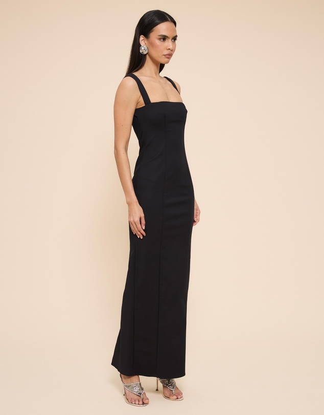 CHANCERY - Belle Square Neck Bodycon Midi Dress