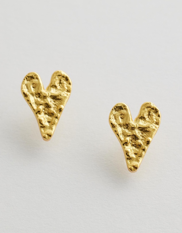 Native Sol - Rivellia Heart Earrings