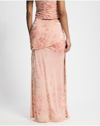 Lover - Carlene Burnout Maxi Skirt