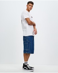 Volcom - Mens Labored Denim Utility Short