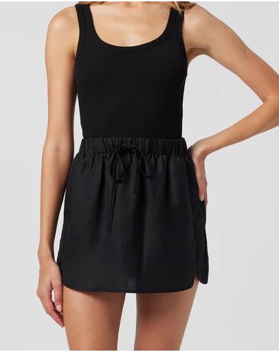 MVN - Calypso Linen Mini Skirt