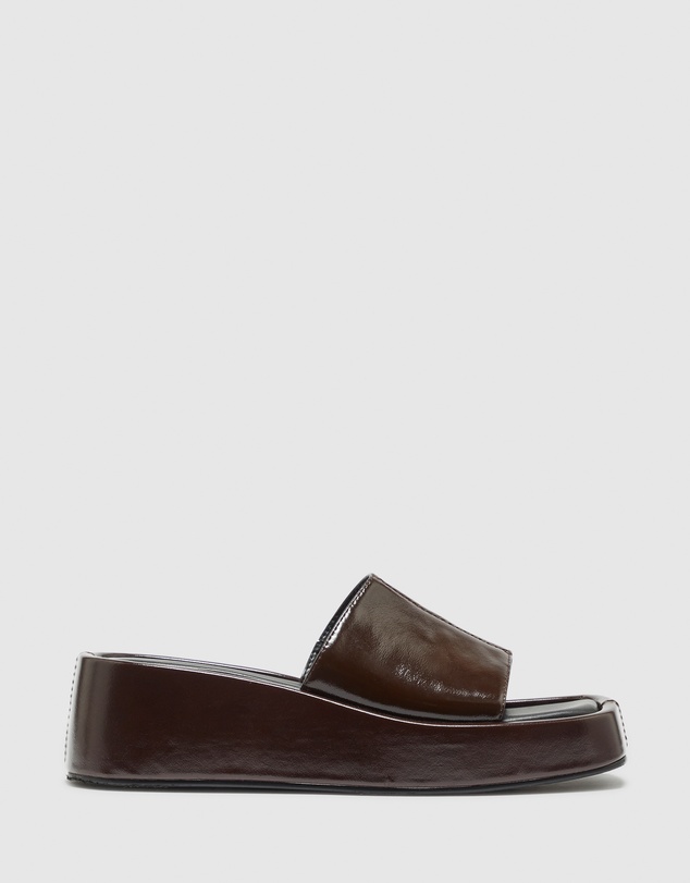 Nakedvice - The Natalie Dark Brown Platform