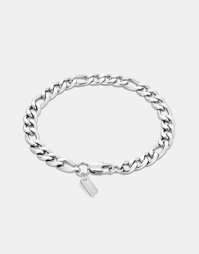 Eclectics - Token Figaro Chain Bracelet