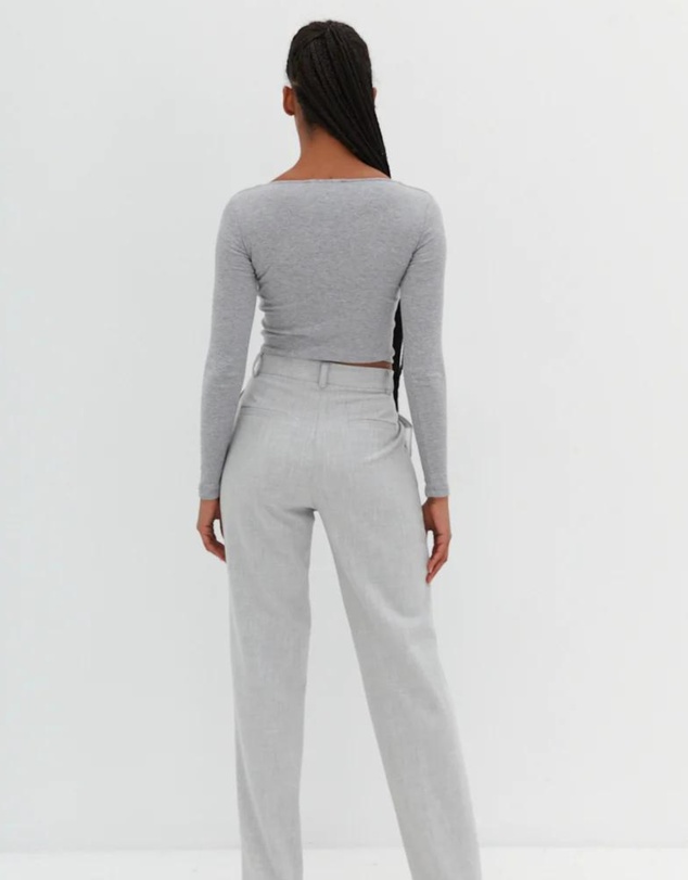 Style Addict - Crop Square Neck Top
