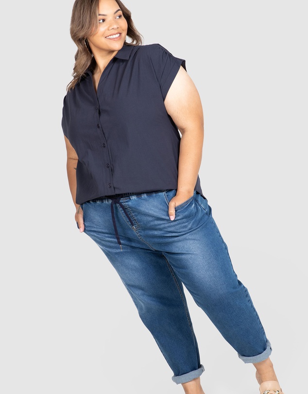 Love Your Wardrobe - Abbie Pull-On Jogger Jeans