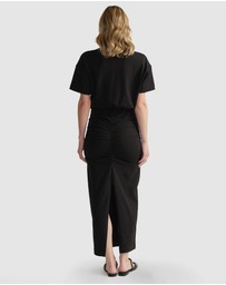 Decjuba - Gabbie Ruched Midi Dress