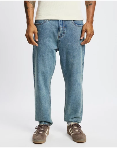 Thrills - ICONIC EXCLUSIVE - Chopped Denim Jeans