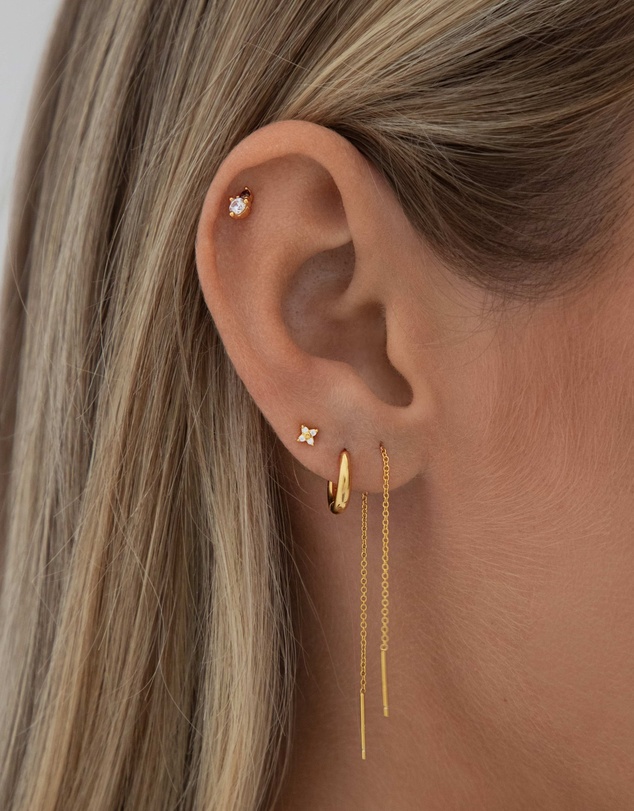 HOUSE OF SLANI - Tiny Flower Studs