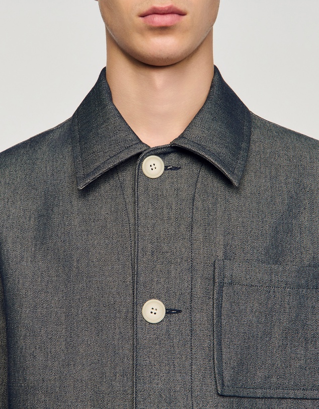 Sandro - Worker Denim Jacket