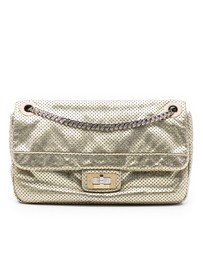 Pre-Loved by Azura Reborn - Pre-Loved Medium Reissue Perforated Calfskin Drill Flap