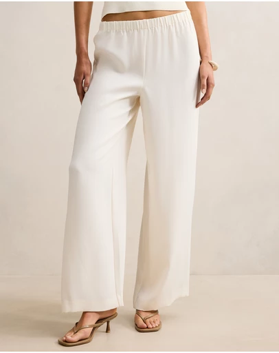 Forever New - Evelyn Elastic Wide Leg Pants