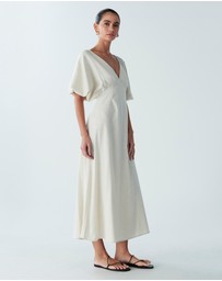 ST MRLO - Palm Midi Dress