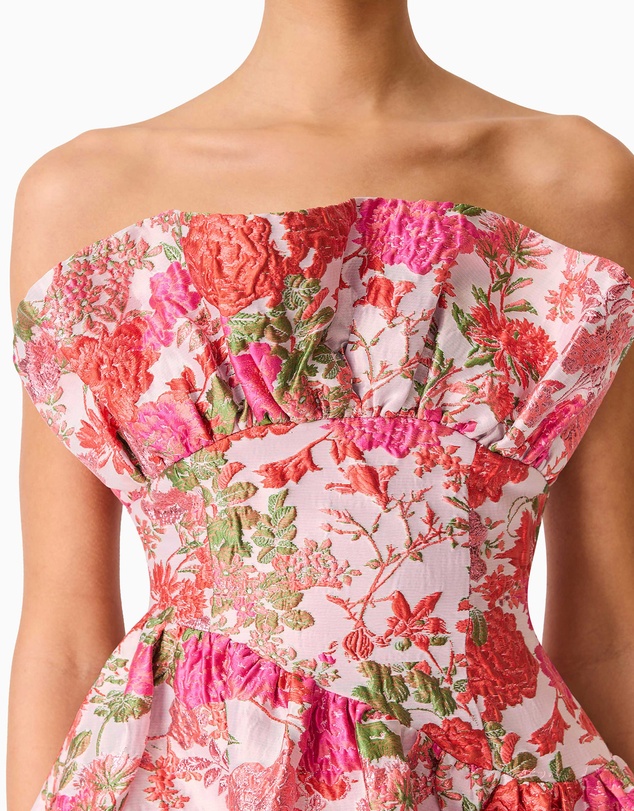 Elliatt - Floralie Strapless Gown