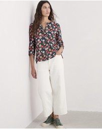 Seasalt - Seasalt Cornwall Multi Watercolour Sketch Top