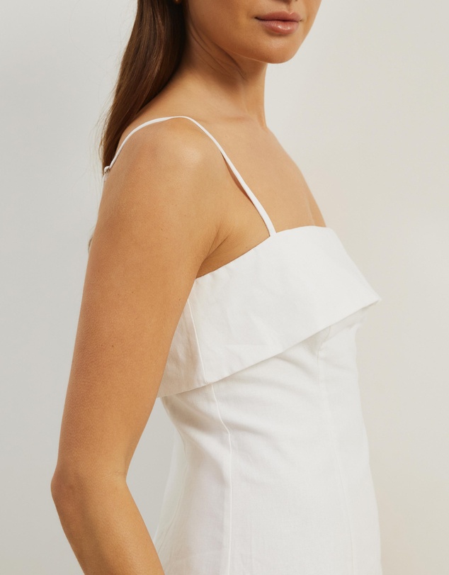 Atmos&Here - Bella Linen Blend Mini Dress