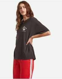 Brixton - Feeling Lucky Oversized Boyfriend tee