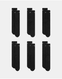 Nike - Nike Everyday Cushioned Crew Socks 6-Pack