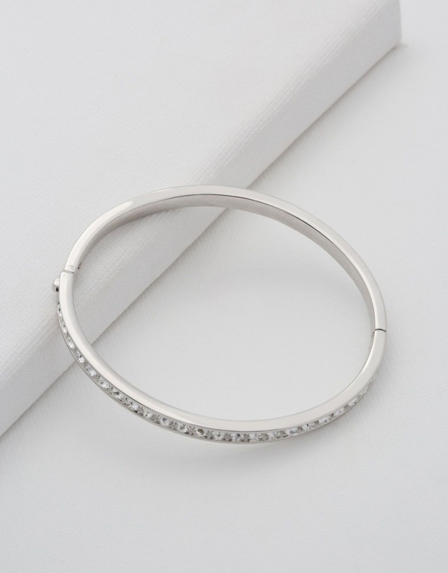 Ted Baker - Clemara Crystal Hinge Bangle Bracelet