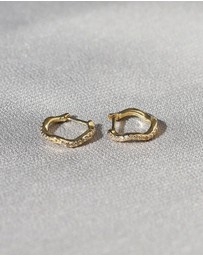 SAINT VALENTINE - Luna Wave Huggies - Gold