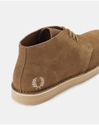 Fred Perry - Hawley Suede Low Cut Boots - Unisex