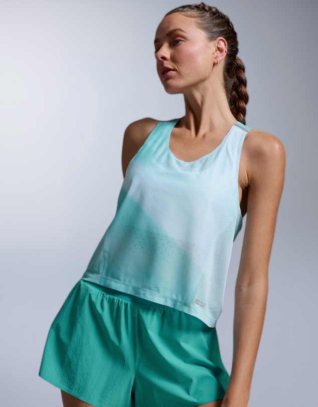 2XU - Light Speed React Crop Singlet