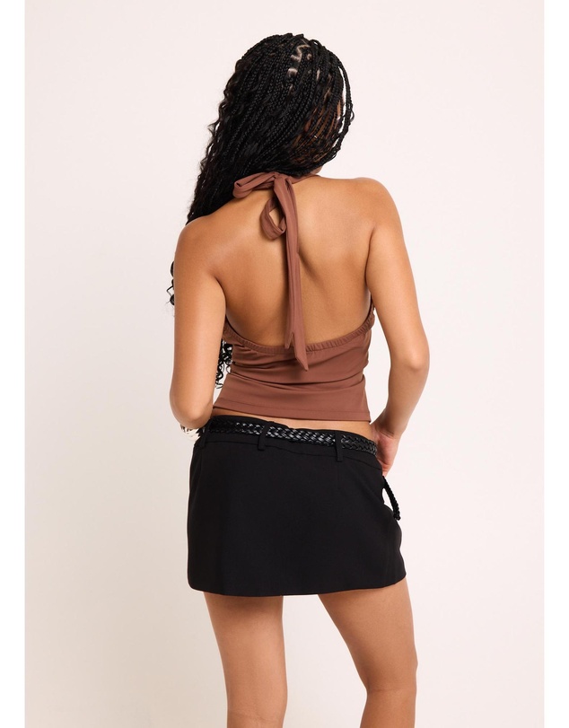 General Pants Co. Basics - Plunge Halter Top