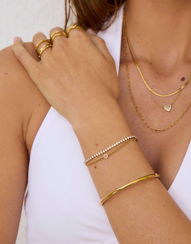 Arms Of Eve - Courtney Gold Bracelet