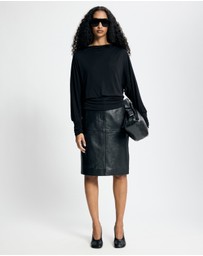 Lover - Carmen Cowl Back Top
