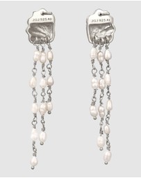 Haze & Glory - ICONIC EXCLUSIVE - Earrings Hanger Serene Shell 925 Sterling Silver