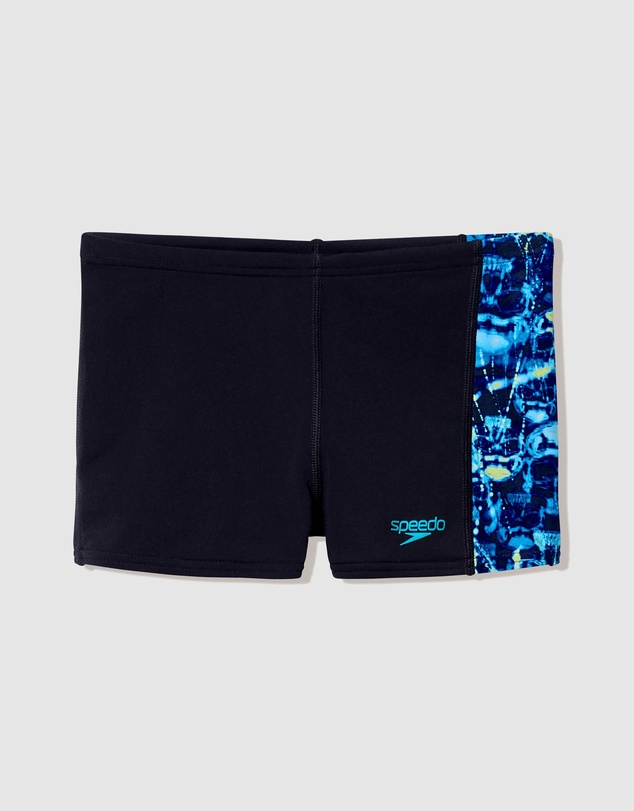 Speedo - Printed Panel Aquashorts - Kids-Teens