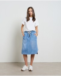 DRICOPER DENIM - Cecil Rodeo Blue Skirt