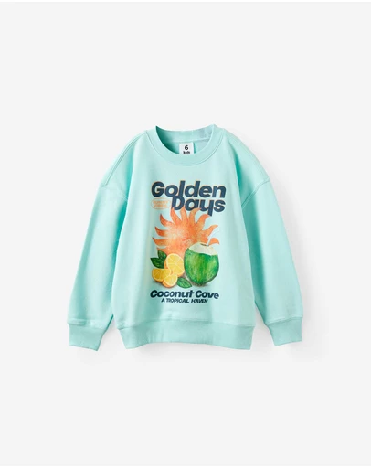 Cotton On Kids - Sammy Lightweight Crews