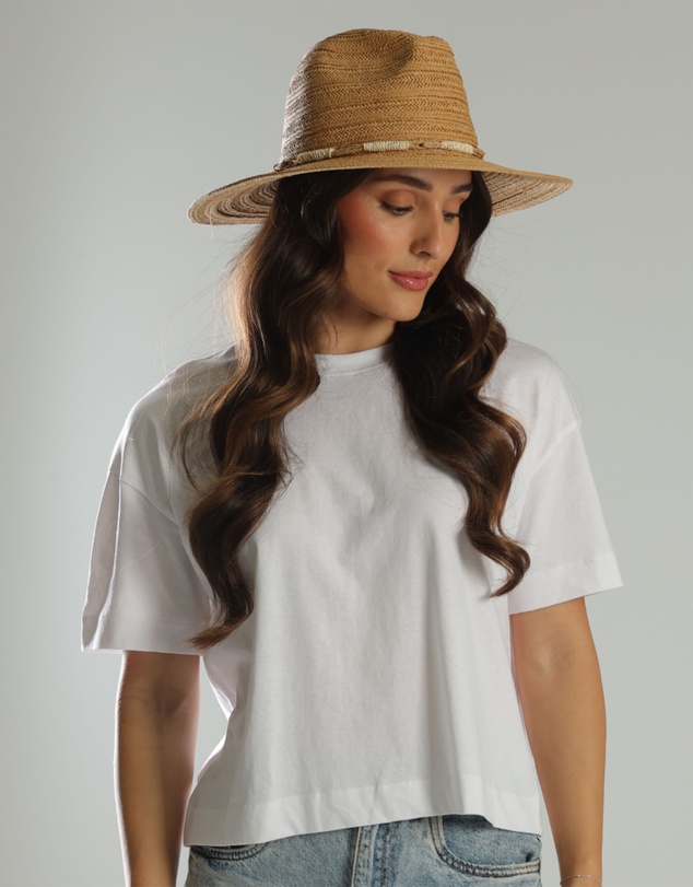 Morgan & Taylor - Bayleigh Fedora in Tan Brown